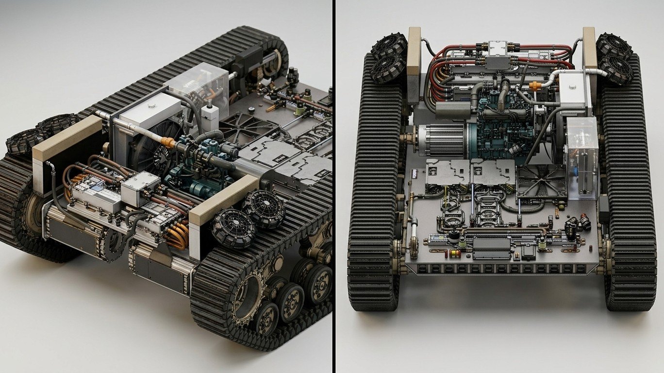 Series hybrid power pack design